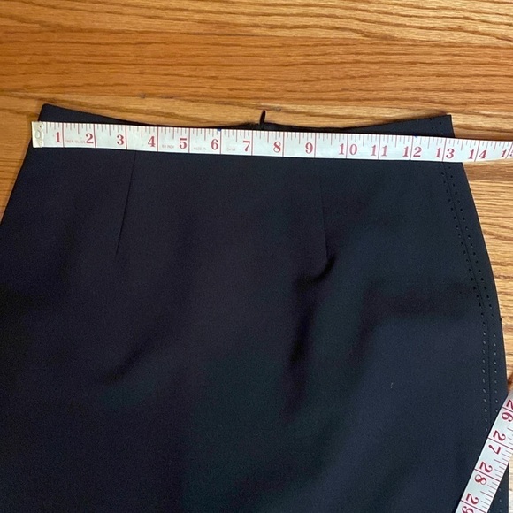 REBECCA TAYLOR BLACK pencil skirt size 2 - Picture 6 of 10
